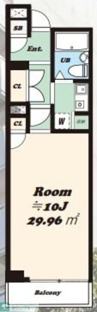 湘南パークサイドの物件間取画像